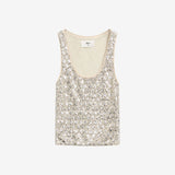 IBEN ALLURE TOP - Silver