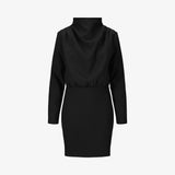 IBEN BEVERLY SHORT DRESS - Black