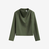 IBEN BEVERLY TOP - Olive green