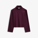 IBEN SERGE SWEATER - Burgundy