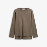 IBEN SERGE ROUNDNECK SWEATER - Taupe