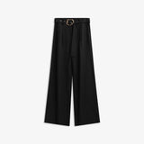 Iben Zephyr Linen Pants - Black