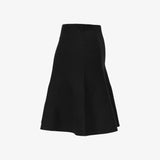 IBEN SERGE SKIRT - Black