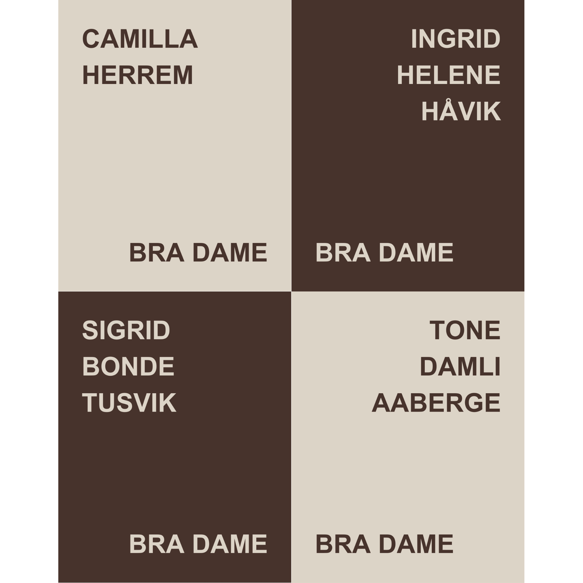 "BRA DAME" - AMBASSADORS