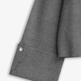 IBEN ATARI RIB CARDIGAN - Grey Melange