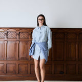 IBEN ATARI DRESS - Sky Stripe