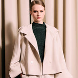 IBEN AVENUE TRENCHCOAT - Ivory White