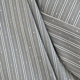 IBEN ATARI EMBELLISHED SHIRT GREY - Grey Stripe
