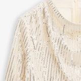Beverly Fringe Top - Lt Gold