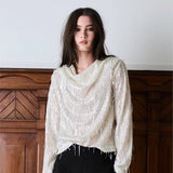 Beverly Fringe Top - Lt Gold