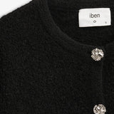 IBEN COLETTE CARDIGAN - Black