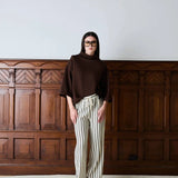 IBEN ELLE TOP - Cocoa Brown