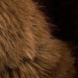 POSH SHORT COAT - Dk Brown