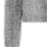 IBEN MONTY SWEATER - Grey Melange