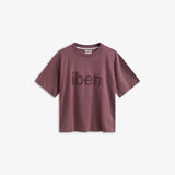 IBEN ROCKY TEE - Washed Burgundy