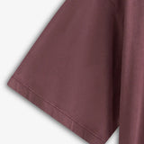 IBEN ROCKY TEE - Washed Burgundy