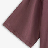 IBEN ROCKY CROPPED TEE - Washed Burgundy
