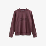 IBEN ROCKY SWEATER - Washed Burgundy