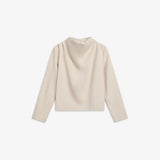 IBEN BEVERLY TOP - Ivory White