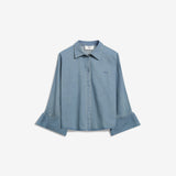 IBEN ATARI DENIM SHIRT - Chambray Blue