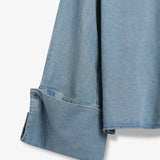 IBEN ATARI DENIM SHIRT - Chambray Blue