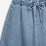 IBEN ATARI DENIM PANTS - Chambray Blue