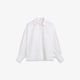 IBEN MUSE POPLIN SHIRT - optical white