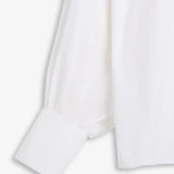 IBEN MUSE POPLIN SHIRT - optical white