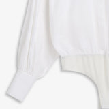 IBEN MUSE POPLIN BODY - Bright White