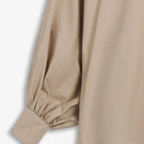 IBEN MUSE POPLIN SHIRT - Stone Sand