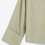 IBEN ATARI SHIRT - Sage Stripe