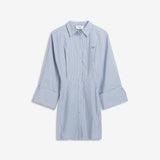 IBEN ATARI DRESS - Sky Stripe