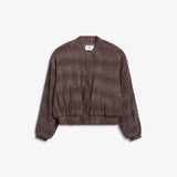 IBEN WAVE BOMBER - Mole Brown