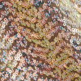 IBEN SUNSET SEQUIN TOP - Iridescent Beige