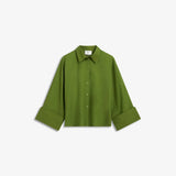 IBEN ATARI LINEN SHIRT - Leaf Green