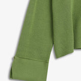 IBEN ATARI RIB CARDIGAN - Leaf Green