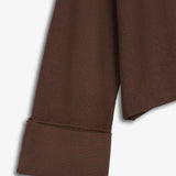 IBEN ATARI RIB CARDIGAN - Walnut Brown