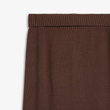IBEN ATARI RIB SKIRT - Walnut Brown