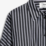 IBEN ATARI SHIRT - Black Stripe