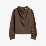 IBEN BEVERLY TOP - Taupe Brown