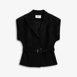 IBEN BEVERLY WAISTCOAT - Black