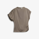 IBEN DEMI TOP - Stone Sand