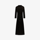IBEN ECLIPSE DRESS - Sheer Black