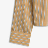 Lume Shirt - Cognac Stripe