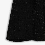 Luxe Sequin Skirt - Black