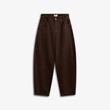 IBEN REIGN BARREL JEANS - Cocoa Brown
