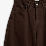 IBEN REIGN BARREL JEANS - Cocoa Brown