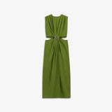 IBEN RIVIERA DRESS - Leaf Green