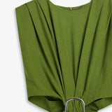 IBEN RIVIERA DRESS - Leaf Green