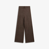 IBEN SERGE MERINO PANTS - Brown Melange